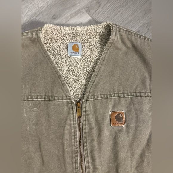 Carhartt Sherpa Lined Vest - Picture 1 of 5